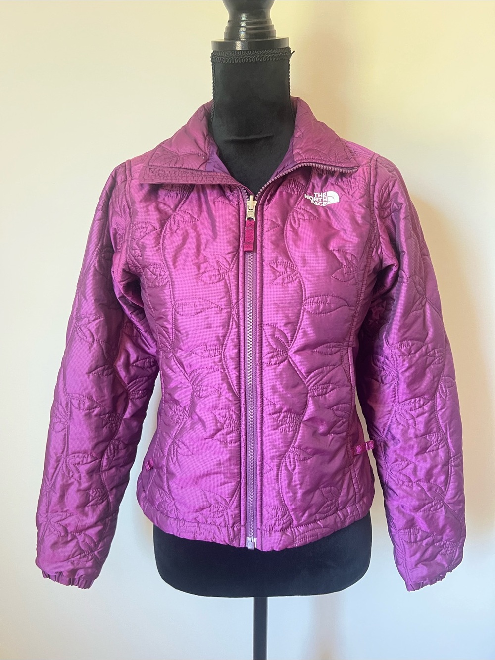 The North Face Women’s Purple Leaf / Vine Stitching Jacket XS